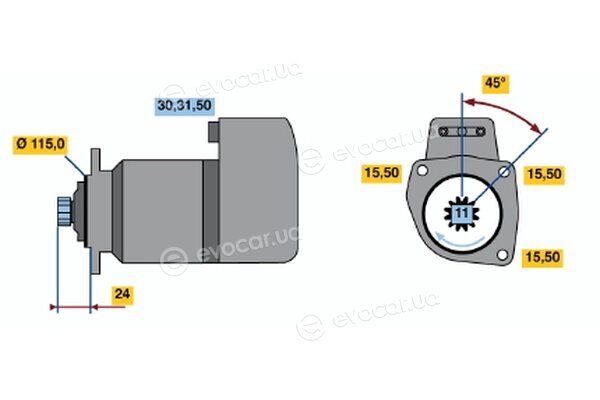 Bosch 0 001 417 005