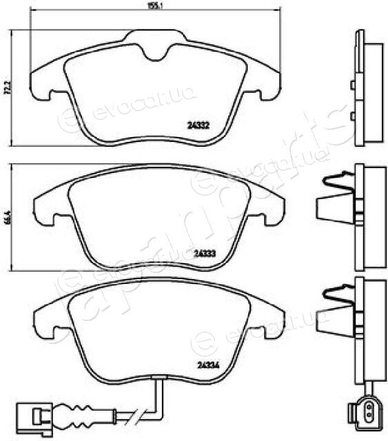 Japanparts PA-0929AF