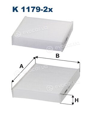 Filtron K 1179-2x