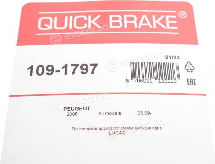 Kawe / Quick Brake 109-1797