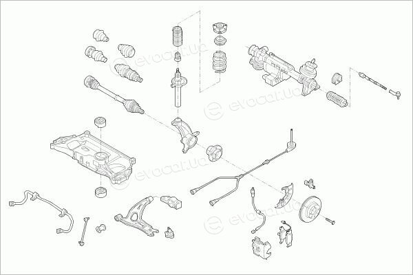 Lemforder VW-GOLF-FL099