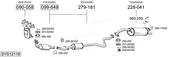 Bosal SYS12118