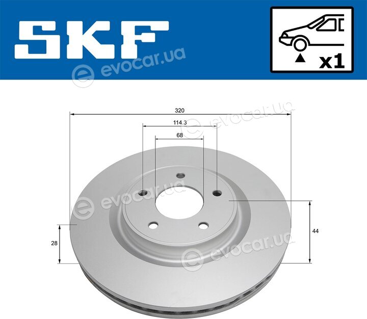 SKF VKBD 81317 V1