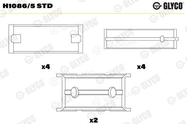 Glyco H1086/5 STD