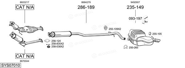 Bosal SYS07010