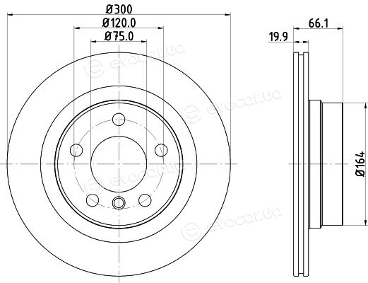 Hella Pagid 8DD 355 120-971