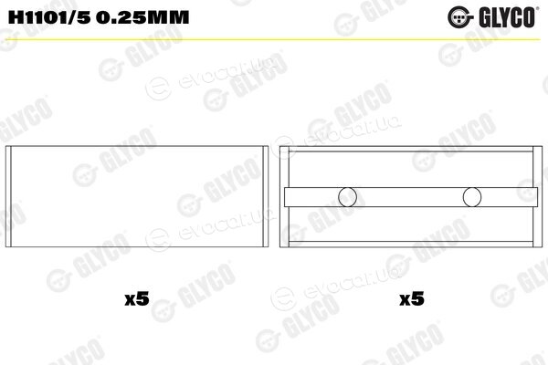 Glyco H1101/5 0.25mm