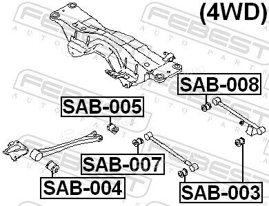 Febest SAB-007