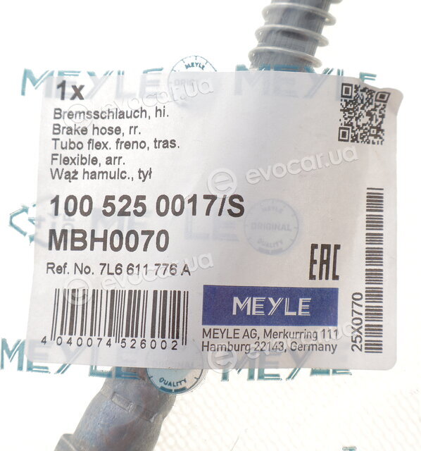 Meyle 100 525 0017/S