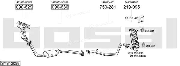 Bosal SYS12098