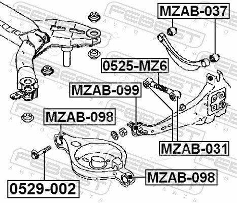 Febest MZAB-098