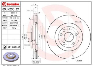 Brembo 09.N236.21