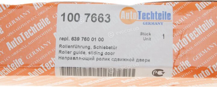 Autotechteile 100 7663