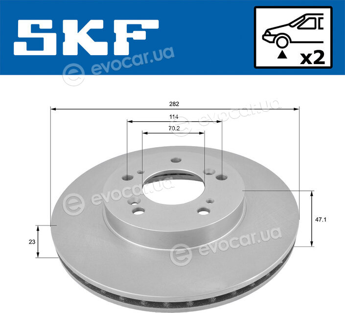 SKF VKBD 80429 V2