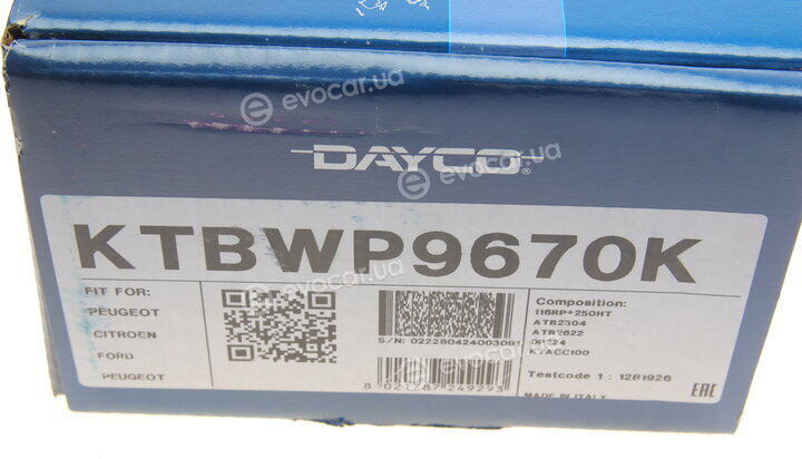Dayco KTBWP9670K