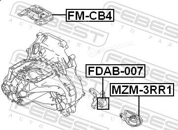 Febest FDAB-007