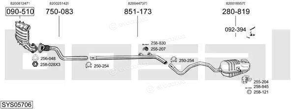 Bosal SYS05706