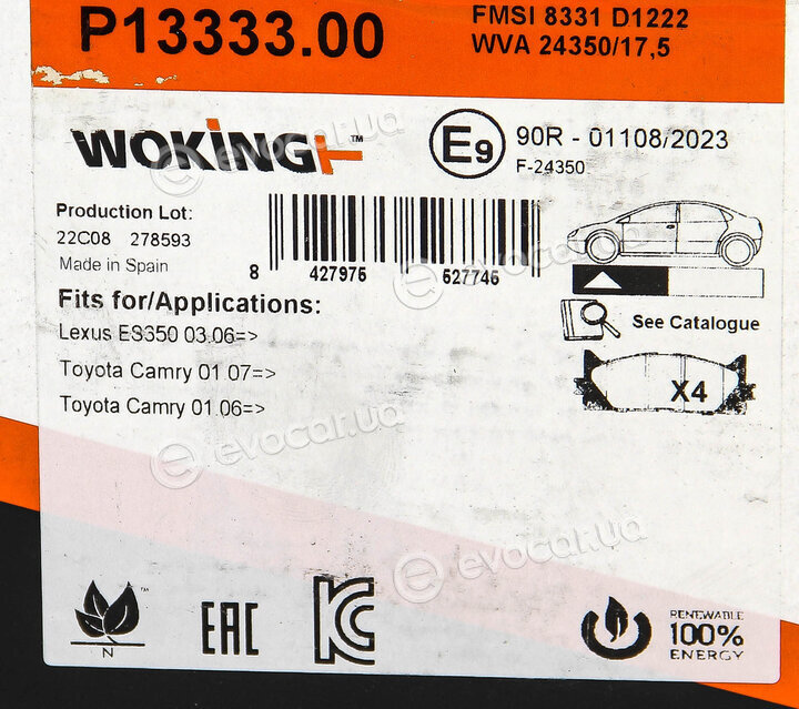 Woking P13333.00