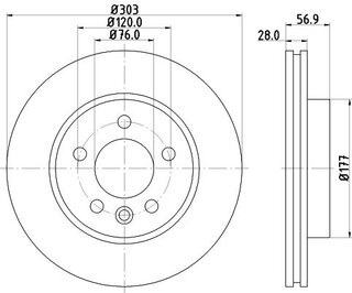 Hella Pagid 8DD 355 129-211