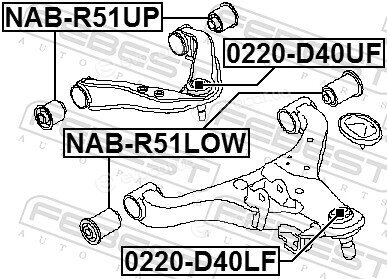 Febest 0220-D40UF