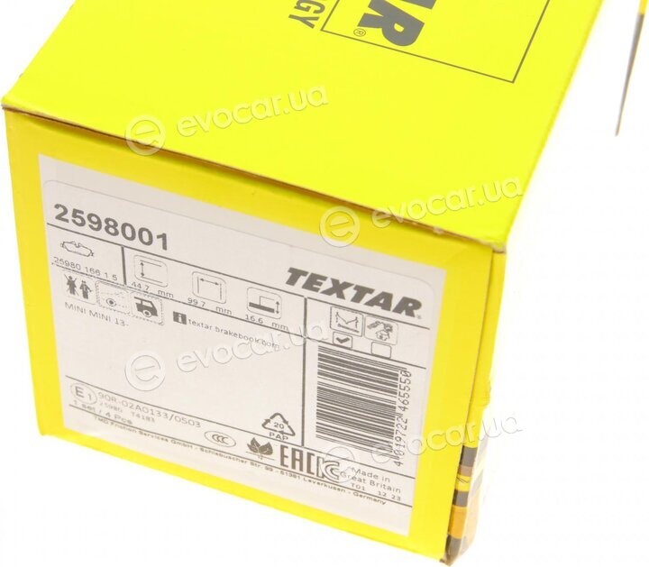 Textar 2598001