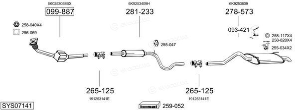 Bosal SYS07141