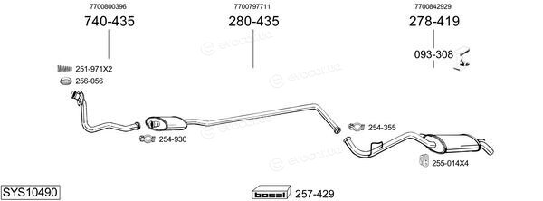 Bosal SYS10490