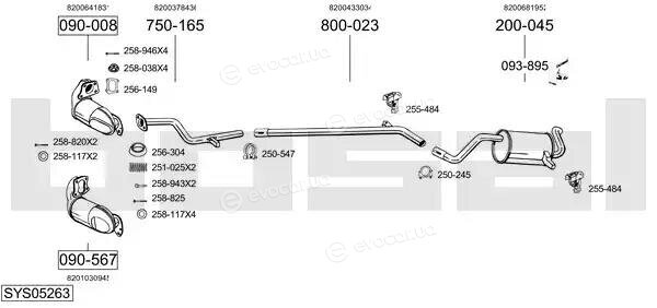 Bosal SYS05263