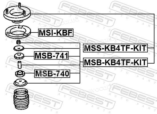 Febest MSB-KB4TF-KIT