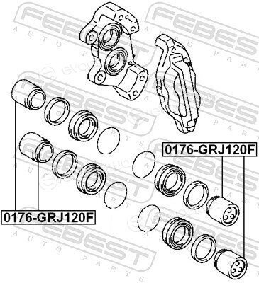 Febest 0176-GRJ120F