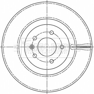 Borg & Beck BBD6191S