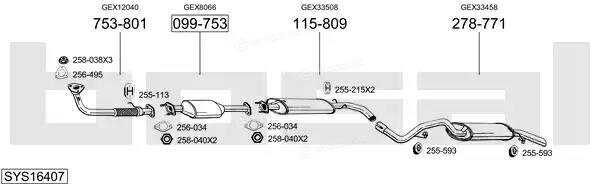 Bosal SYS16407