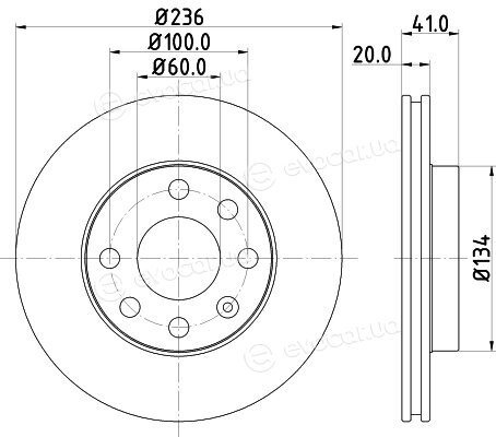 Hella 8DD 355 100-821