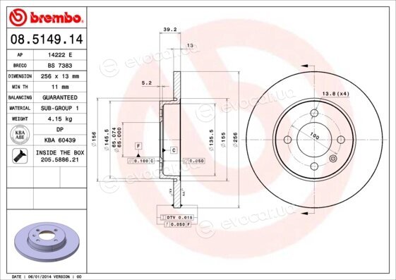 Brembo 08.5149.14