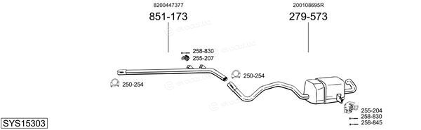 Bosal SYS15303