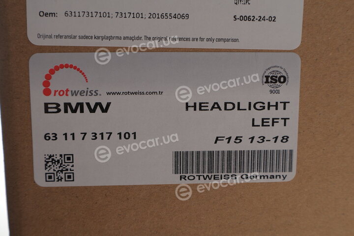 Rotweiss 63117317101