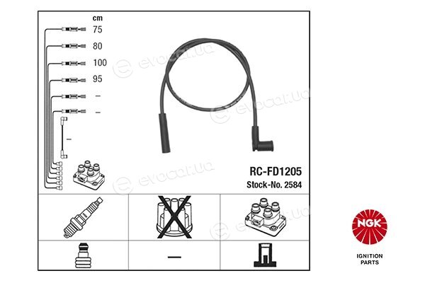 NGK / NTK RC-FD1205