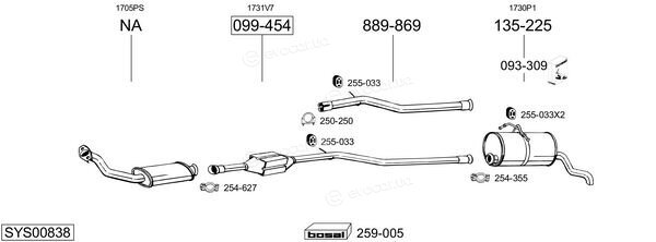 Bosal SYS00838