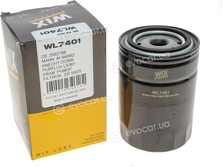 WIX WL7401