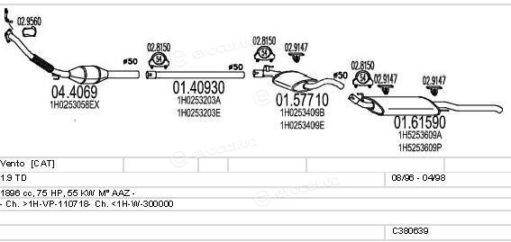 MTS C380639002607