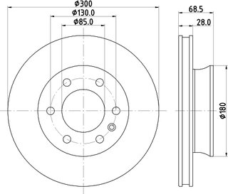 Hella Pagid 8DD 355 131-891