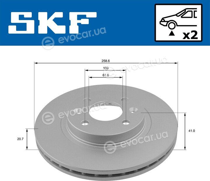SKF VKBD 80011 V2
