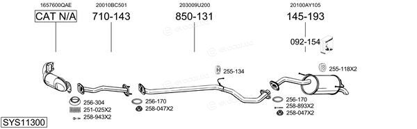 Bosal SYS11300