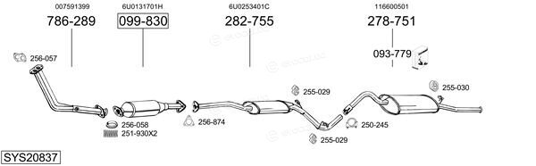 Bosal SYS20837