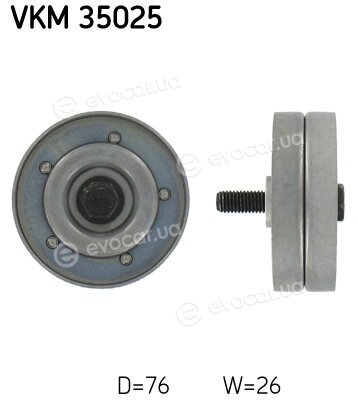 SKF VKM 35025