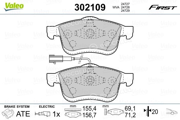 Valeo 302109