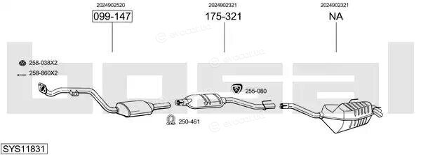 Bosal SYS11831