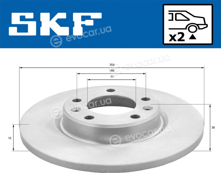 SKF VKBD 90087 S2