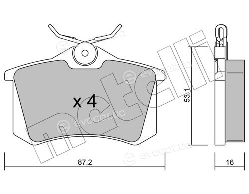 Metelli 22-0100-2