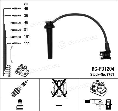 NGK / NTK RCFD1204